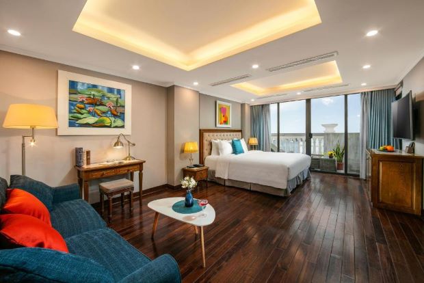 Top 10 khách sạn Hà Nội có bồn tắm - Dal Vostro Hotel & Spa Hà Nội